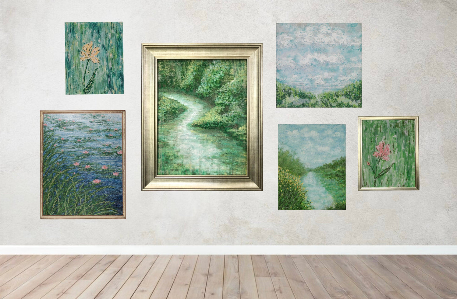 The New Growth Collection:               Florals & Landscapes