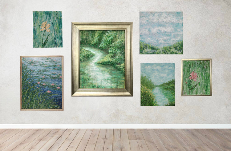 The New Growth Collection:               Florals & Landscapes